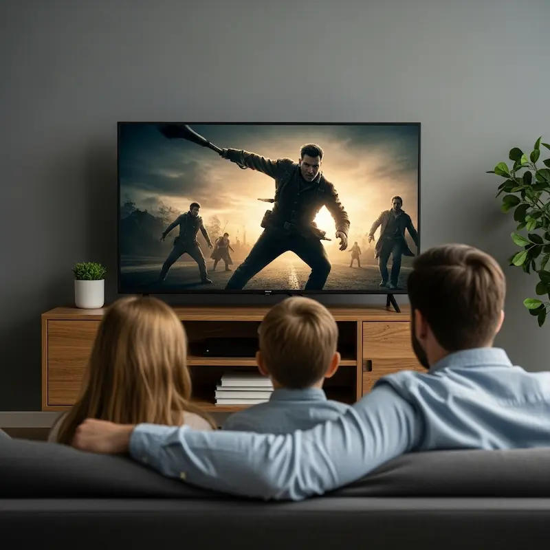 Variedade de opções de IPTV
